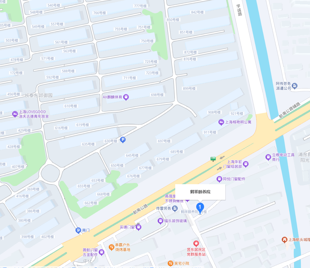 机构位置地图