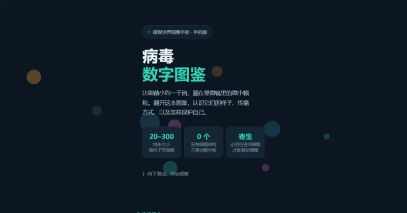 病毒数字图鉴 · 手机科普手册