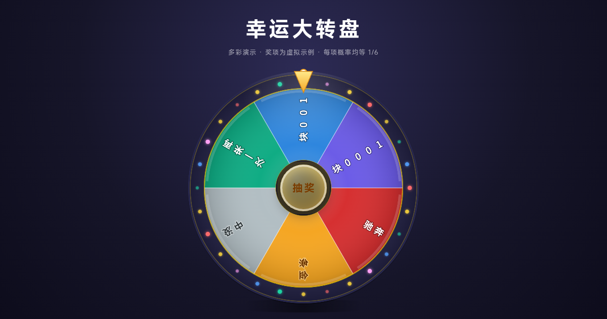 幸运大转盘